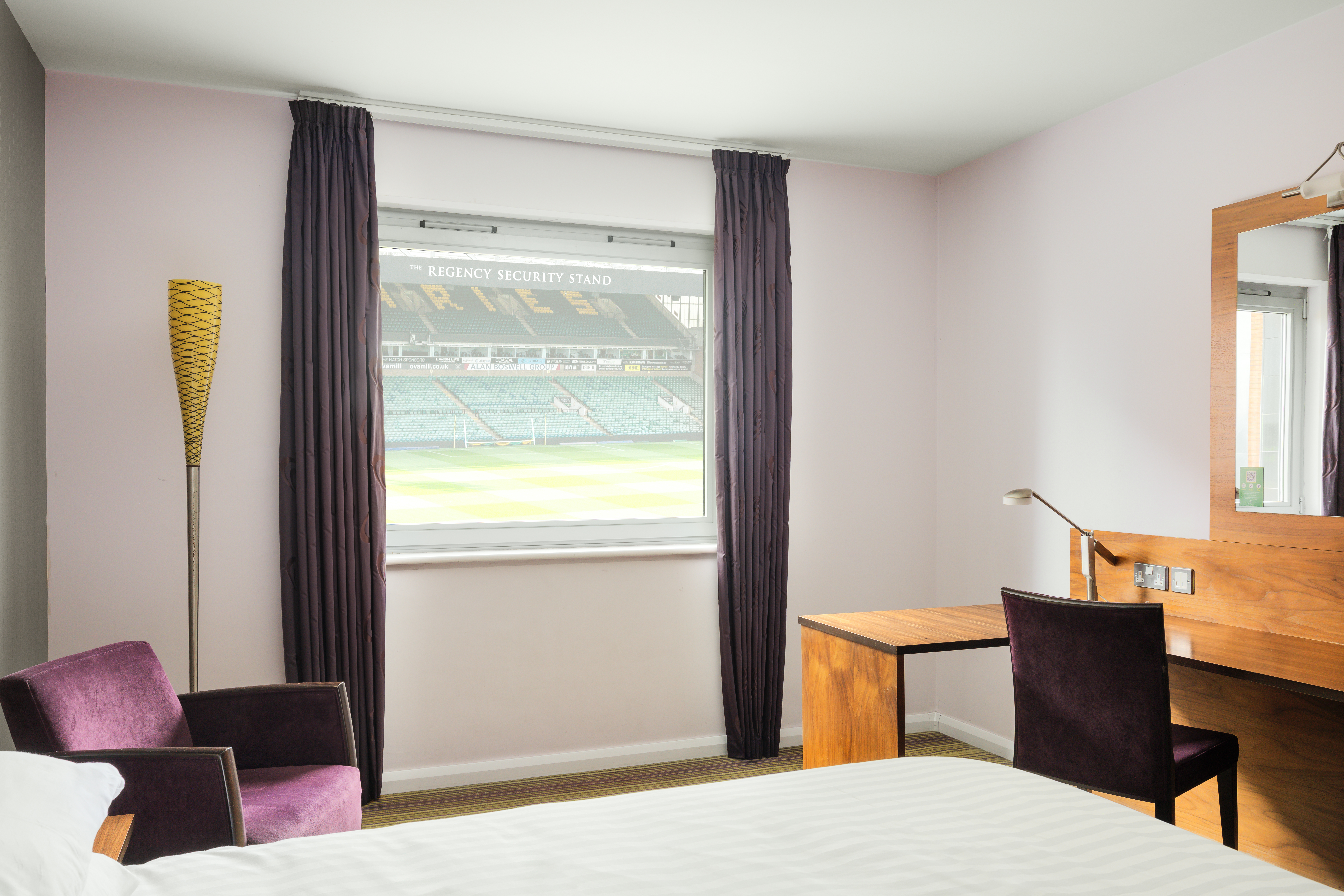 Pitch View Rooms.
